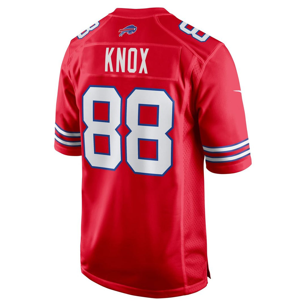 Men's Buffalo Bills Dawson Knox Gray Nickel City