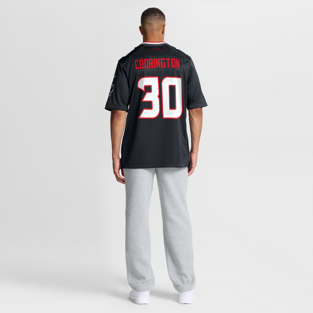 Men's Houston Texans Brandon Codrington Navy Team