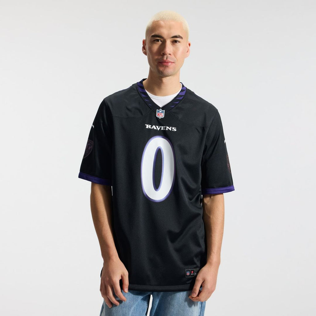 Men's Baltimore Ravens Roquan Smith Purple Alternate