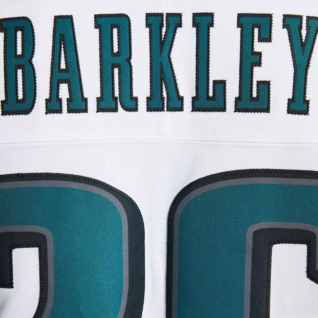 Men's Philadelphia Eagles Saquon Barkley Black Alternate Vapor F.U.S.E. Stitched