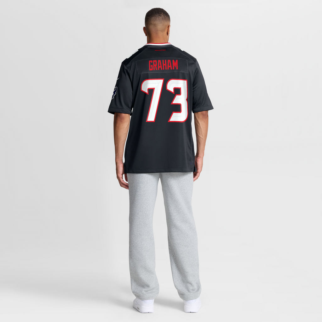 Men's Houston Texans Derrick Graham Navy Team