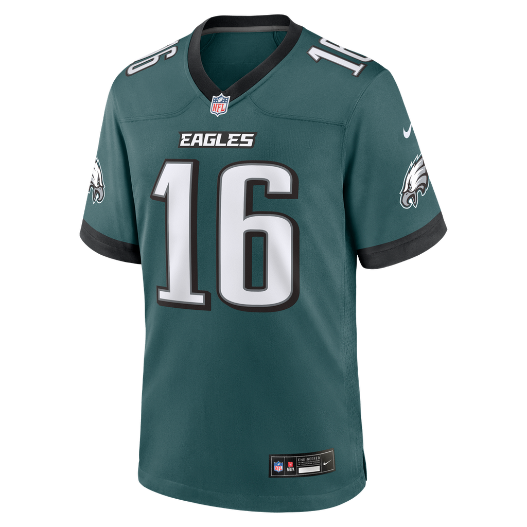 Men's Philadelphia Eagles Tanner McKee Midnight Green Team