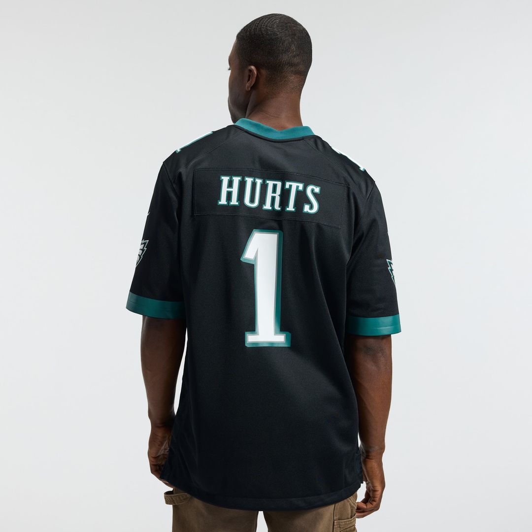Men's Philadelphia Eagles Jalen Hurts Midnight Green Team