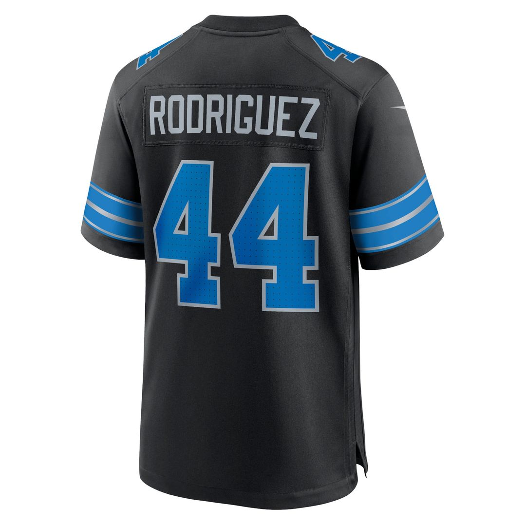 Men's Detroit Lions Malcolm Rodriguez Blue