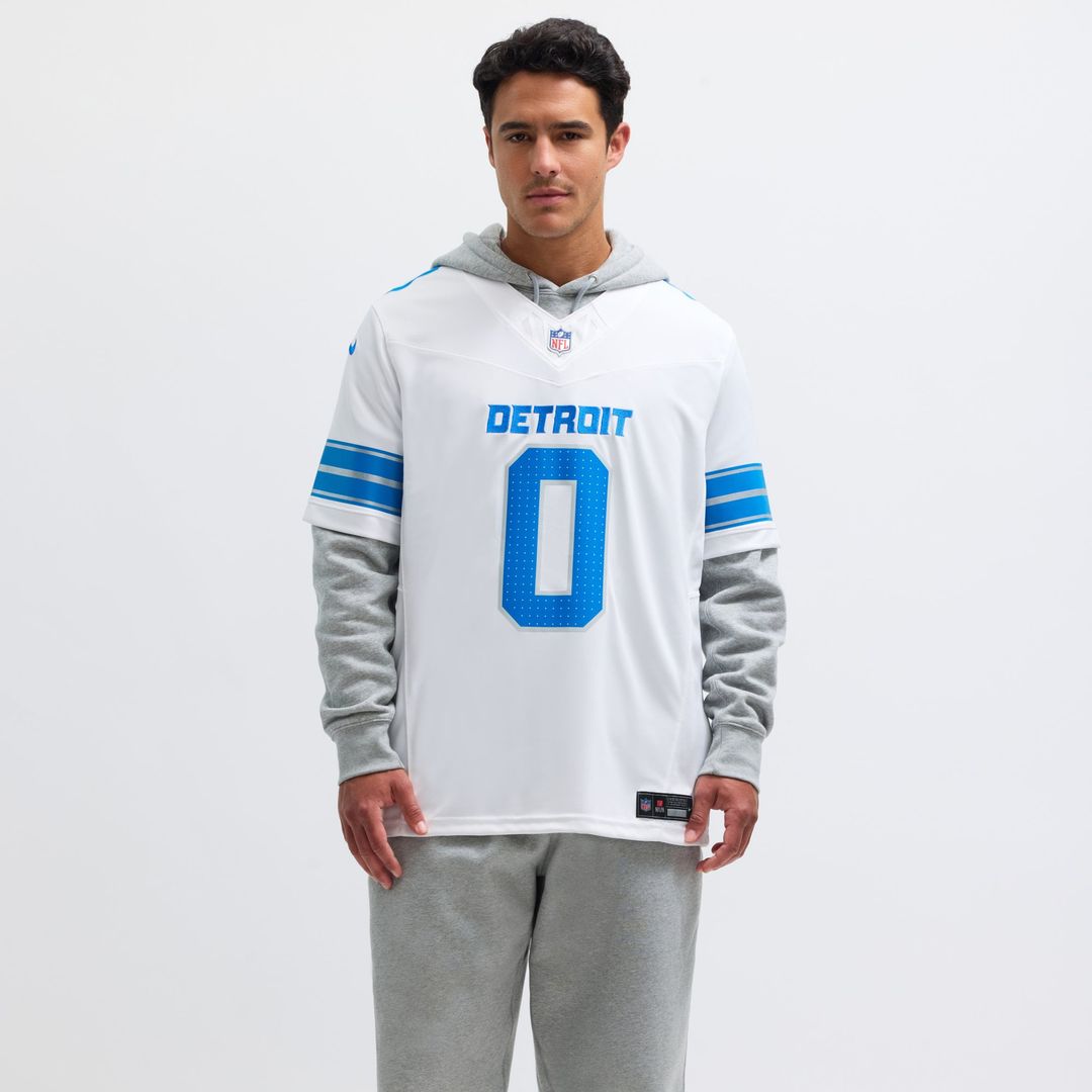 Men's Detroit Lions Jahmyr Gibbs Black 2nd Alternate Vapor F.U.S.E.
