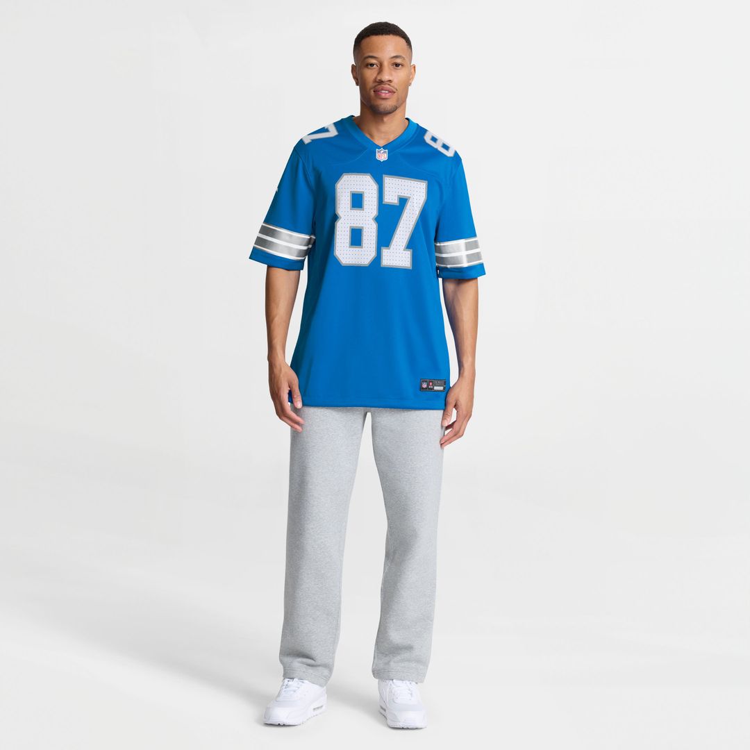 Men's Detroit Lions Sam LaPorta Black 2nd Alternate