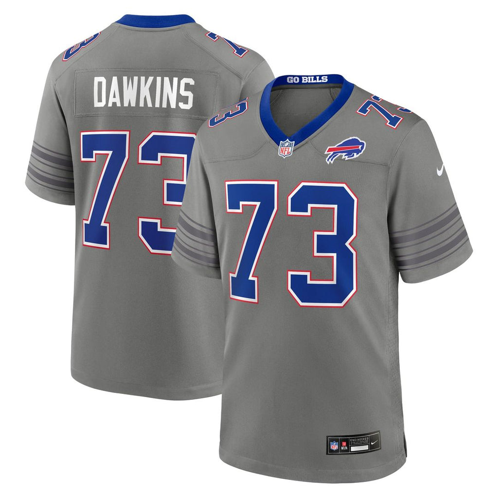 Men's Buffalo Bills Dion Dawkins Royal Game Player Jersey