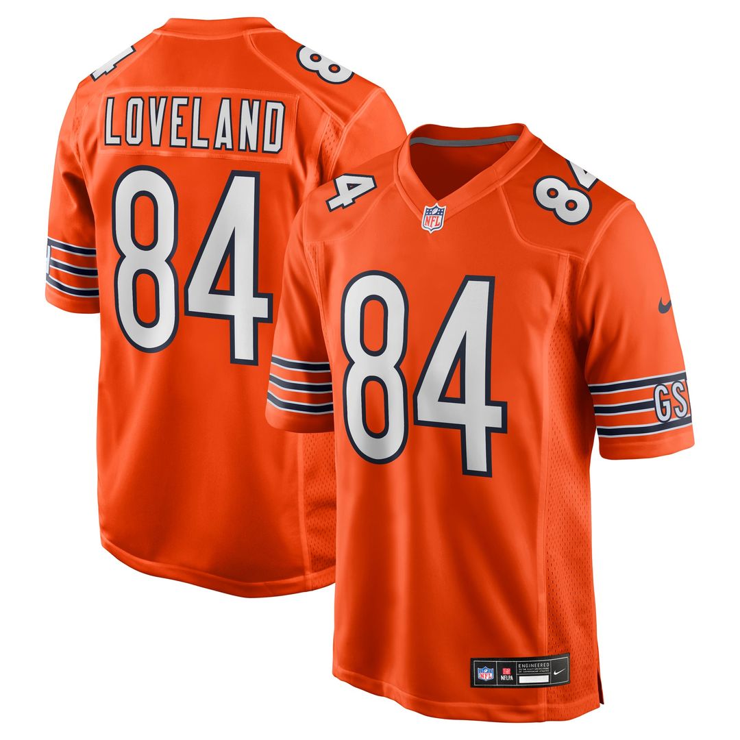 Men's Chicago Bears Colston Loveland Navy Team
