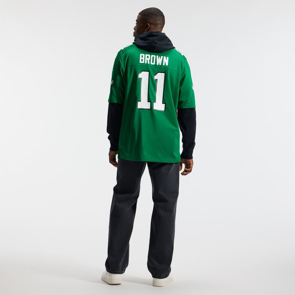 Men's Philadelphia Eagles A.J. Brown Midnight Green Team