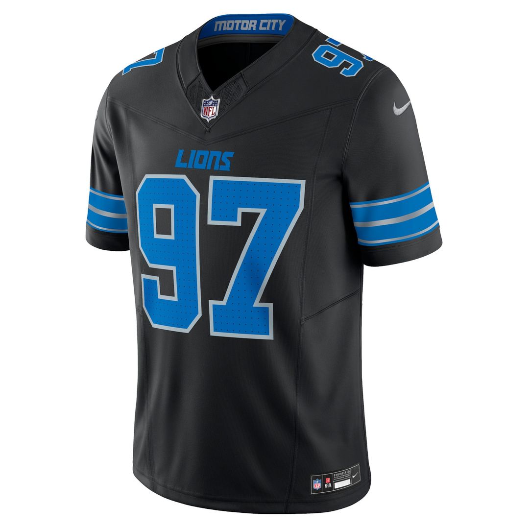 Men's Detroit Lions Aidan Hutchinson White Vapor F.U.S.E.