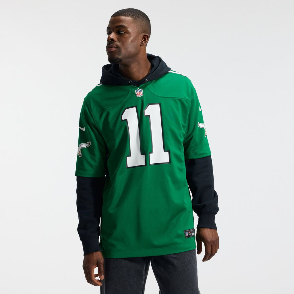 Men's Philadelphia Eagles A.J. Brown Midnight Green Team