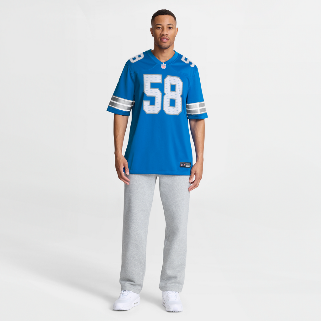 Men's Detroit Lions Penei Sewell Black 2nd Alternate
