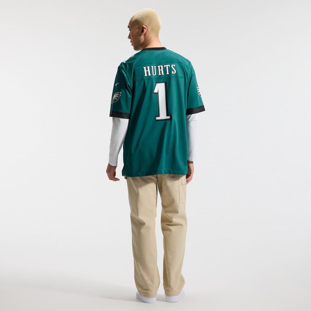 Men's Philadelphia Eagles Jalen Hurts Midnight Green Team