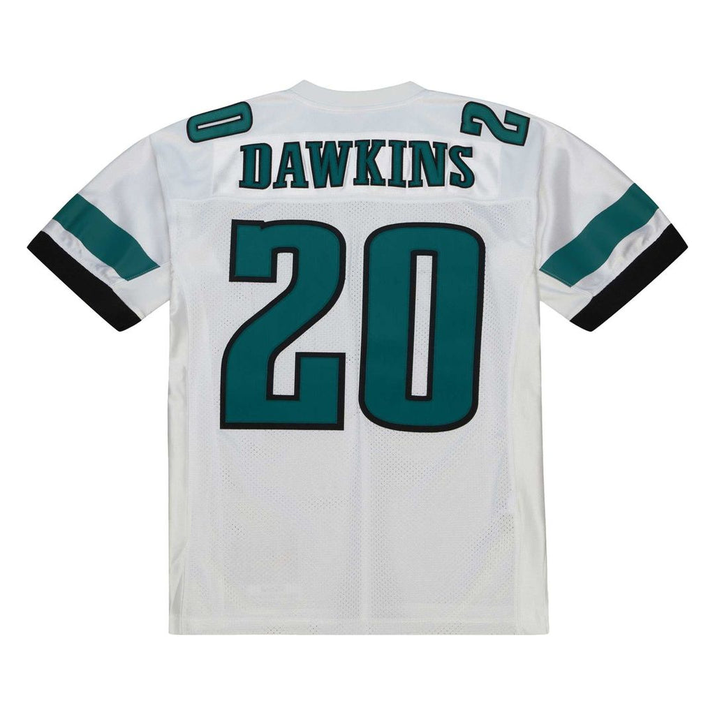 Men's Philadelphia Eagles Brian Dawkins Green 2007 Authentic Throwback Retired Player Jersey