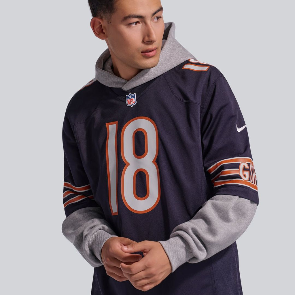 Men's Chicago Bears Caleb Williams Orange Alternate Player