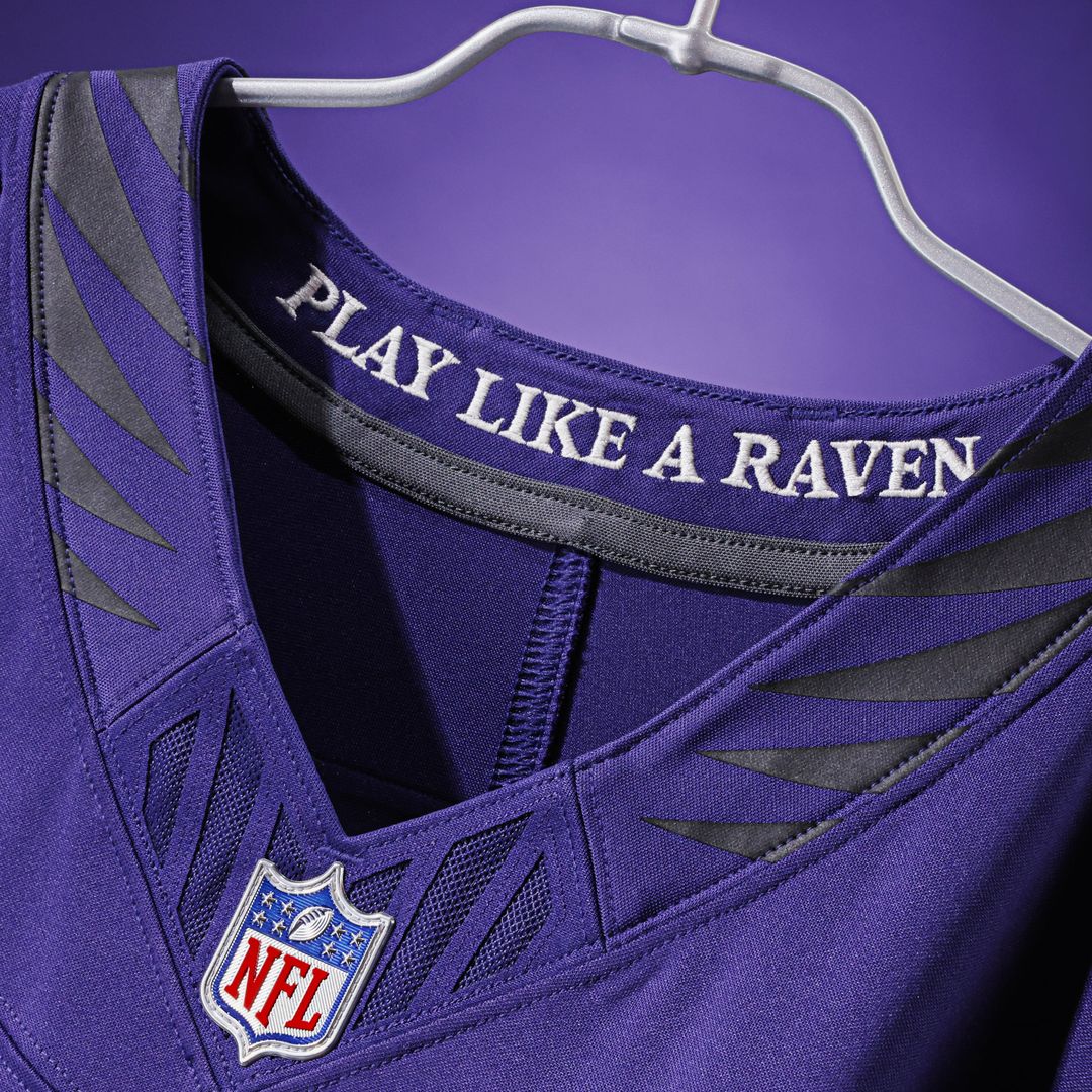 Men's Baltimore Ravens Lamar Jackson Purple Team Vapor F.U.S.E. Stitched