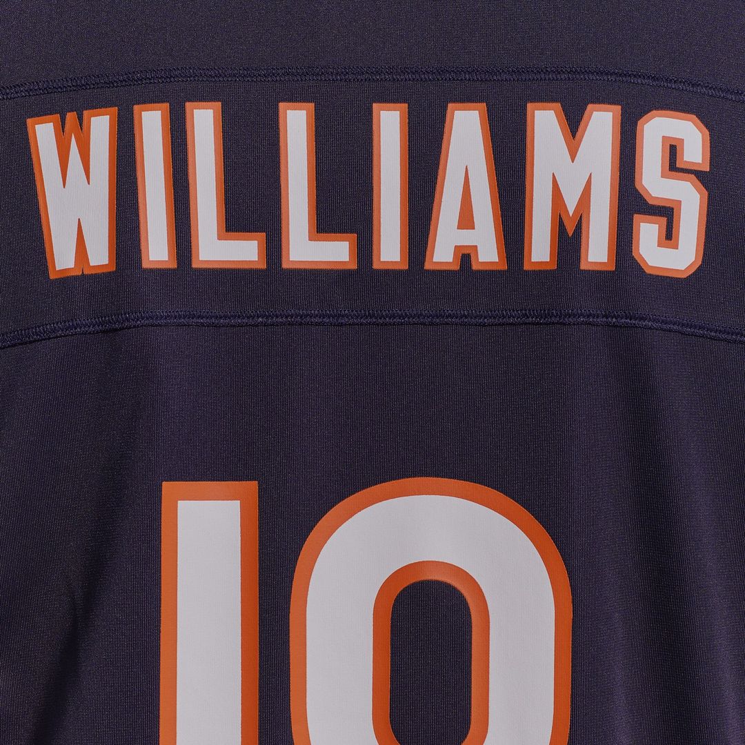 Men's Chicago Bears Caleb Williams Orange Alternate Player