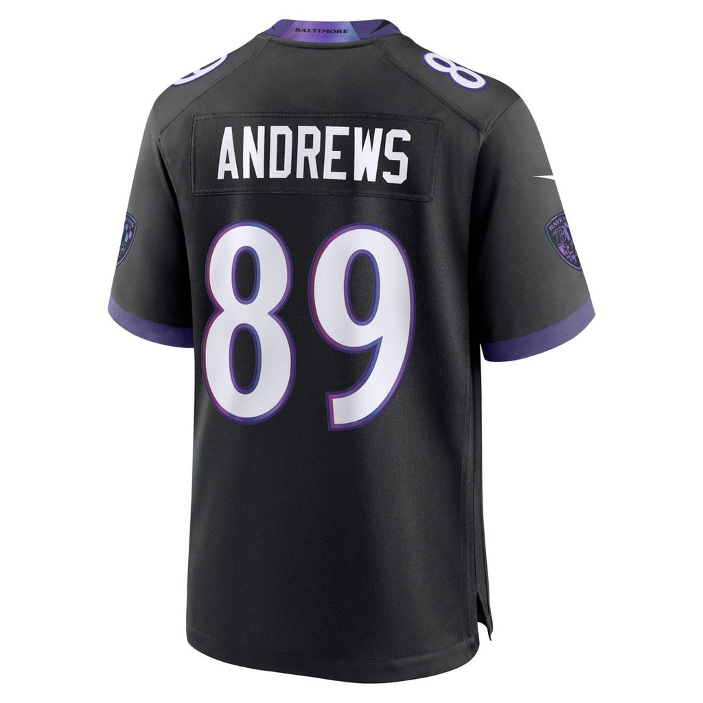 Men's Baltimore Ravens Mark Andrews Purple Team