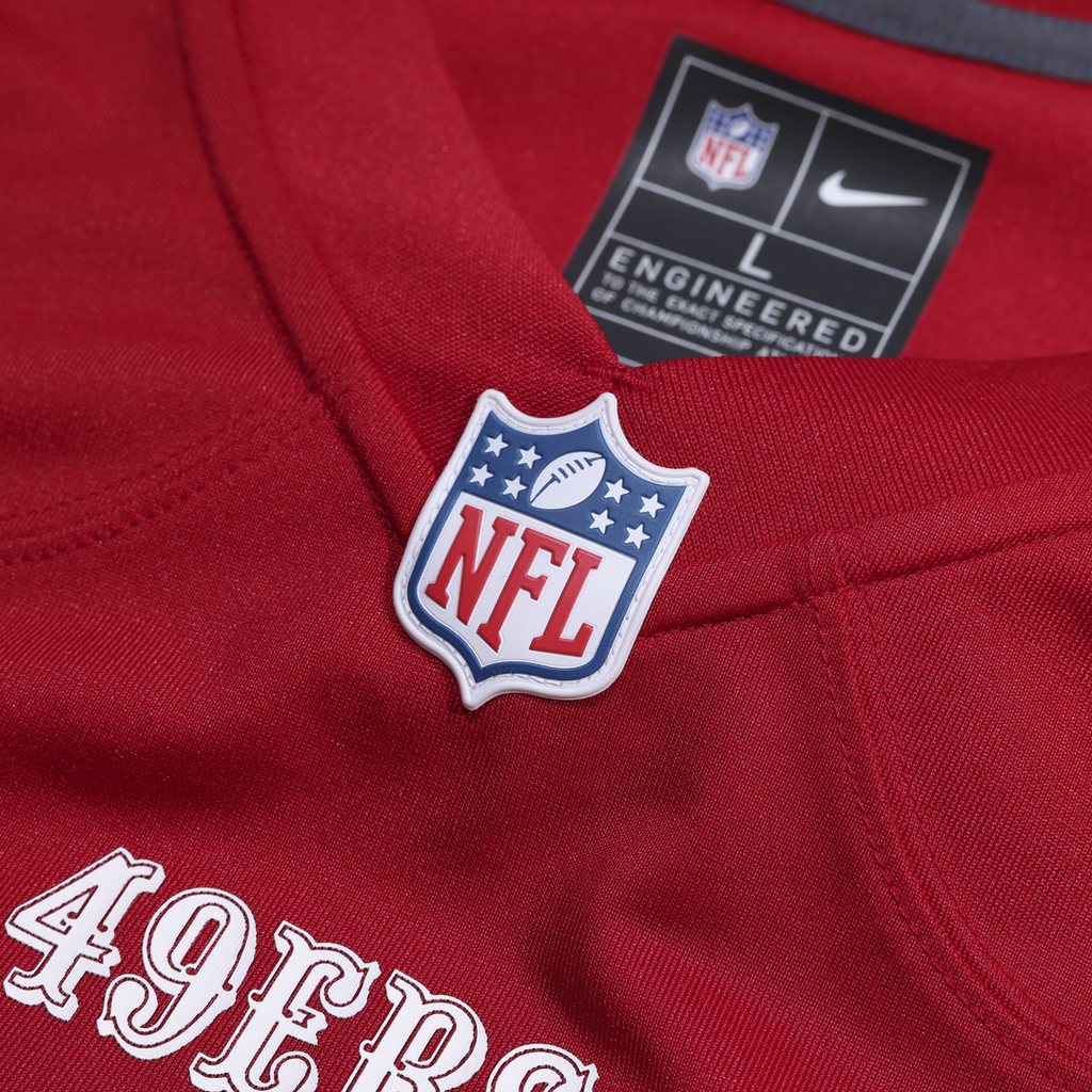 Men's San Francisco 49ers Jon Weeks Scarlet Team