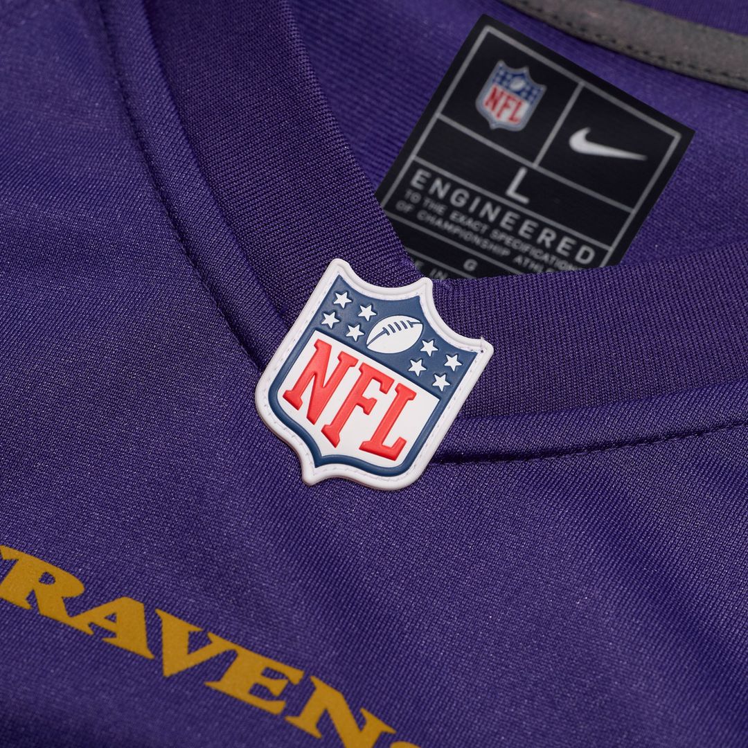 Men's Baltimore Ravens Lamar Jackson Purple Alternate