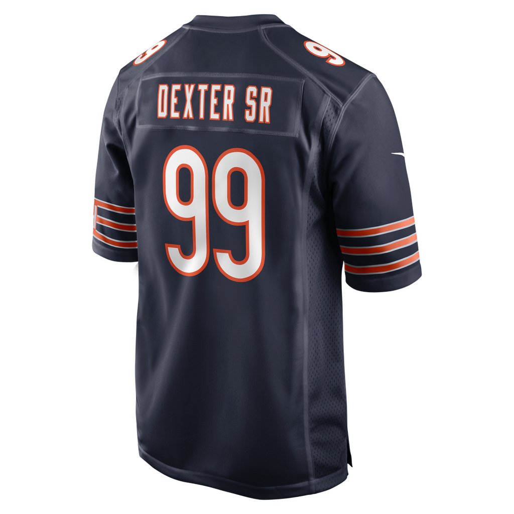 Men's Chicago Bears Gervon Dexter Sr. Navy