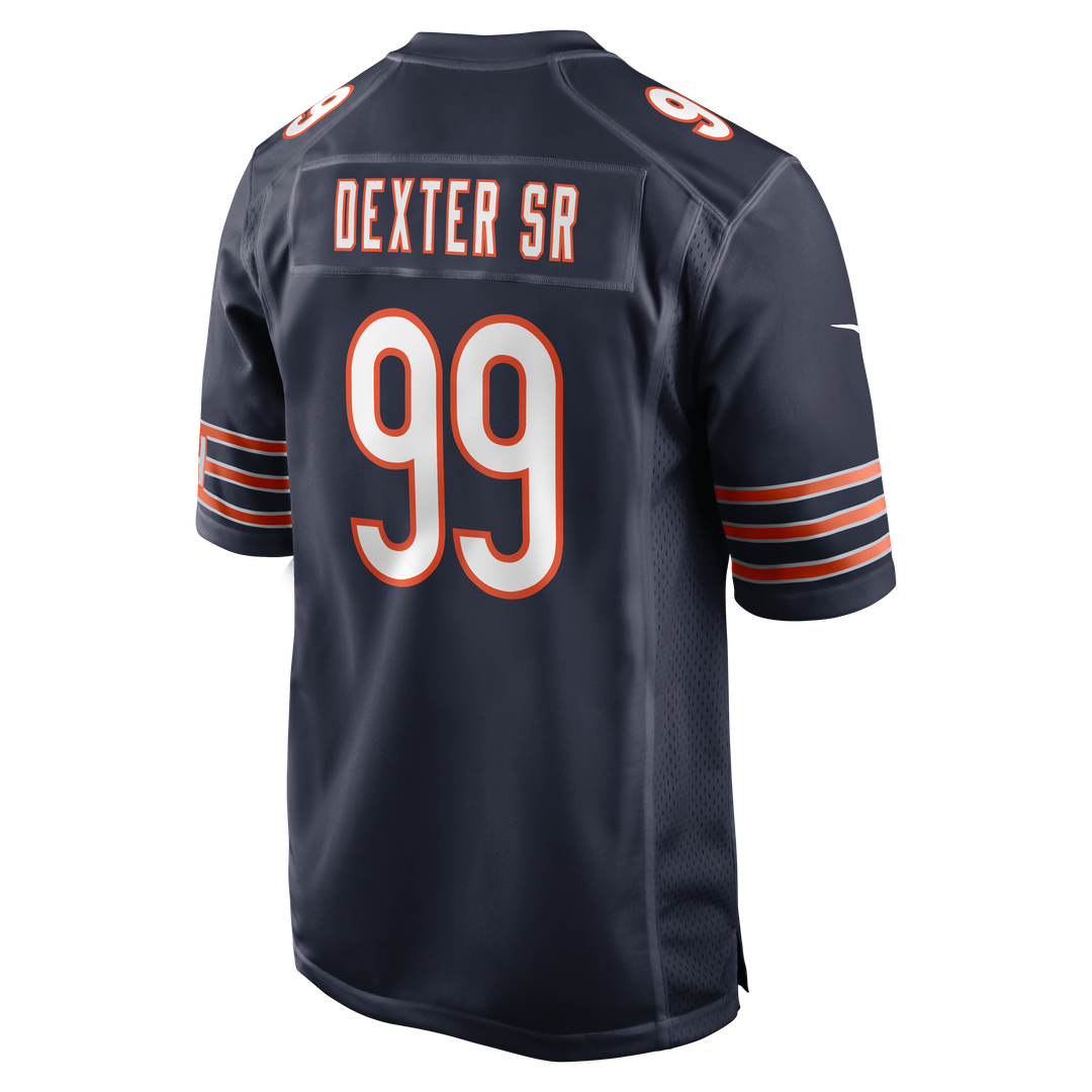 Men's Chicago Bears Gervon Dexter Sr. Navy