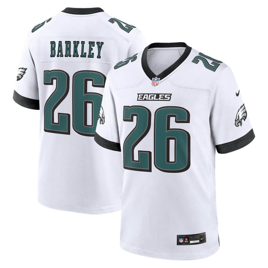 Men's Philadelphia Eagles Saquon Barkley Black Alternate