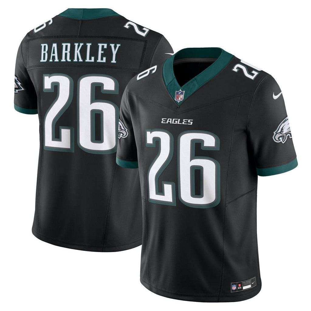 Men's Philadelphia Eagles Saquon Barkley Black Vapor F.U.S.E.