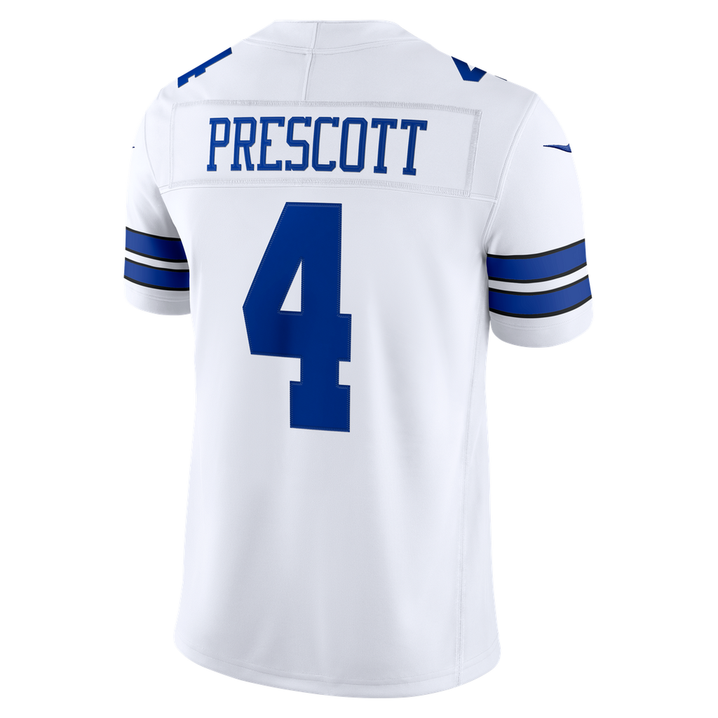 Men's Dallas Cowboys Dak Prescott Navy Alternate Vapor F.U.S.E. Stitched