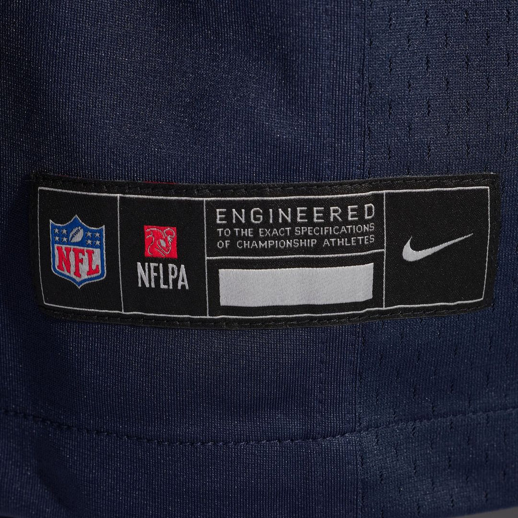 Men's Chicago Bears Number 1 Groom Navy