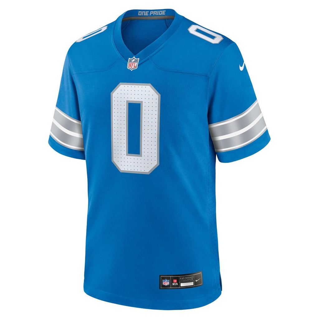 Men's Detroit Lions Jahmyr Gibbs Blue Game Player Jersey