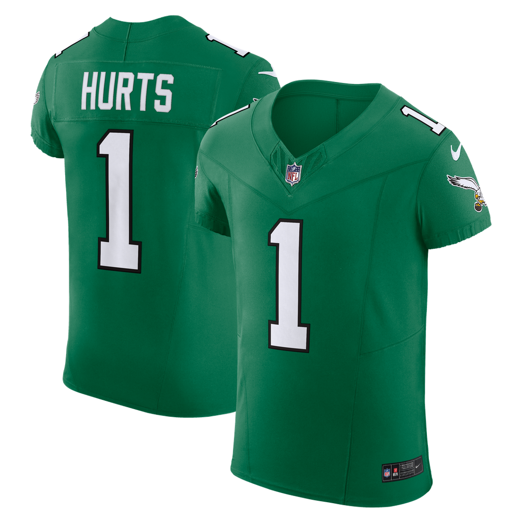 Men's Philadelphia Eagles Jalen Hurts Midnight Green Team Vapor F.U.S.E. Elite Jersey