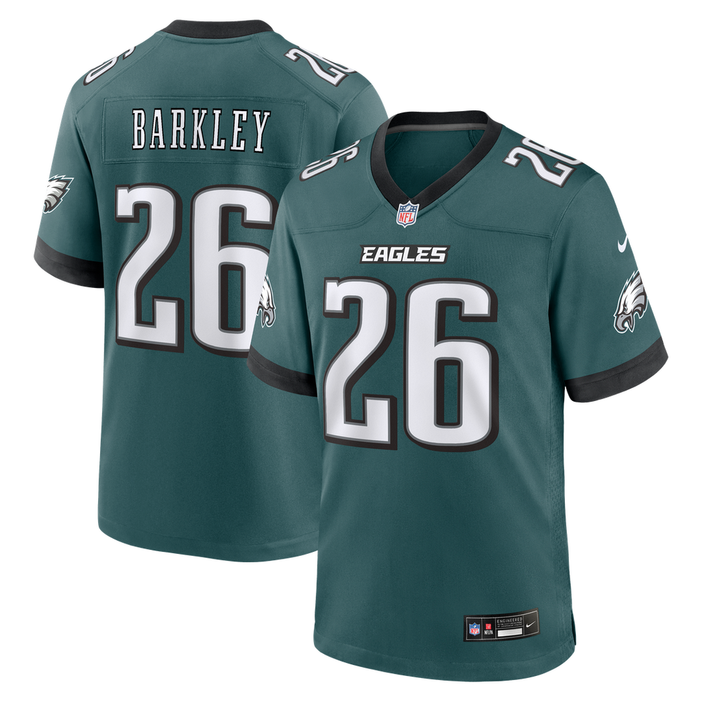 Men's Philadelphia Eagles Saquon Barkley White