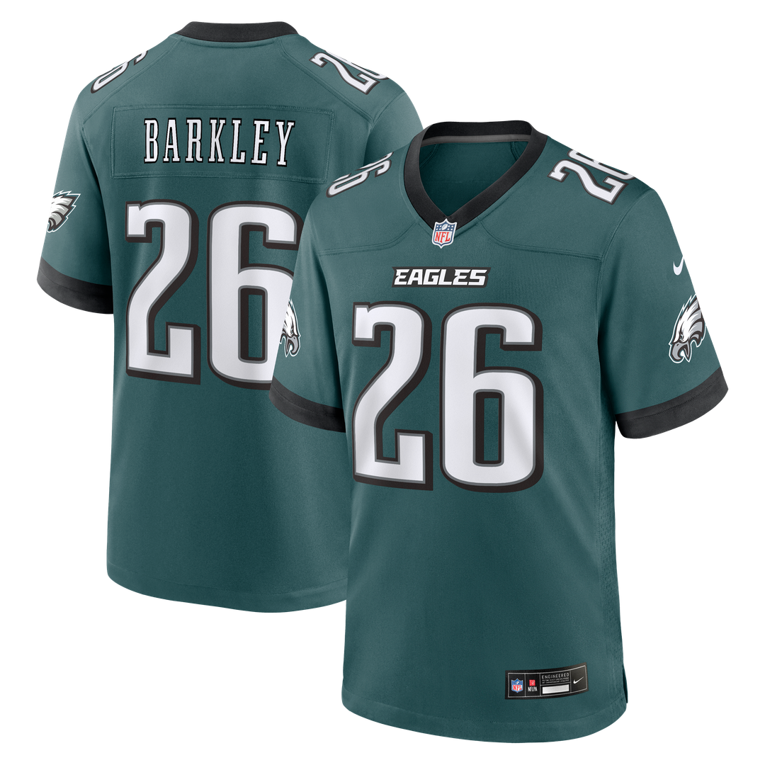 Men's Philadelphia Eagles Saquon Barkley Midnight Green Team