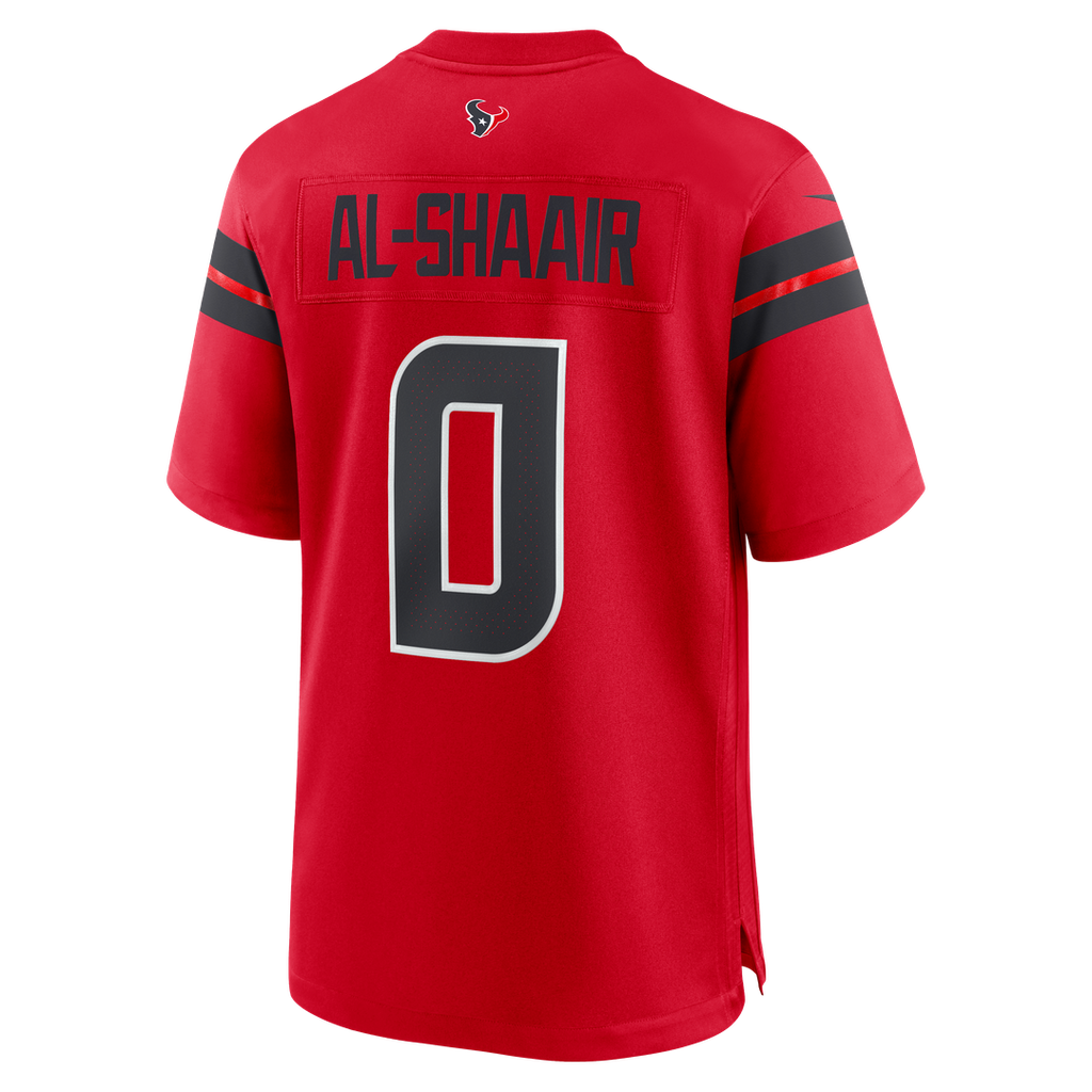Men's Houston Texans Azeez Al-Shaair Red Alternate
