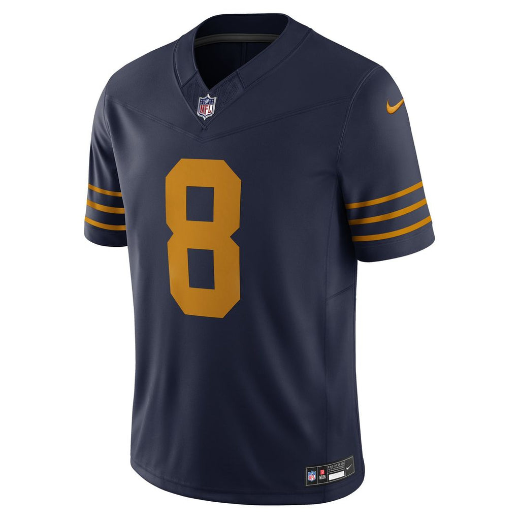 Men's Green Bay Packers Josh Jacobs Navy The 1923 Classic Vapor F.U.S.E.