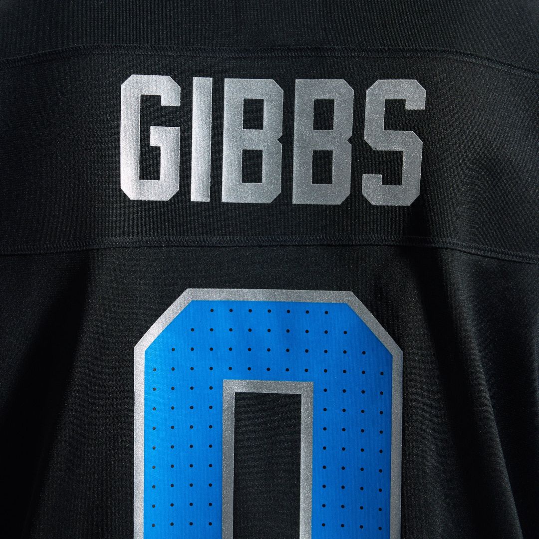 Men's Detroit Lions Jahmyr Gibbs White Game Player Jersey