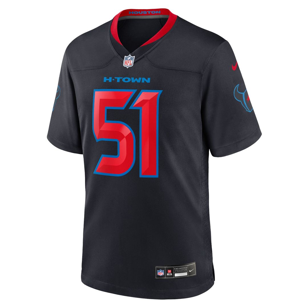 Men's Houston Texans Will Anderson Jr. Navy Alternate