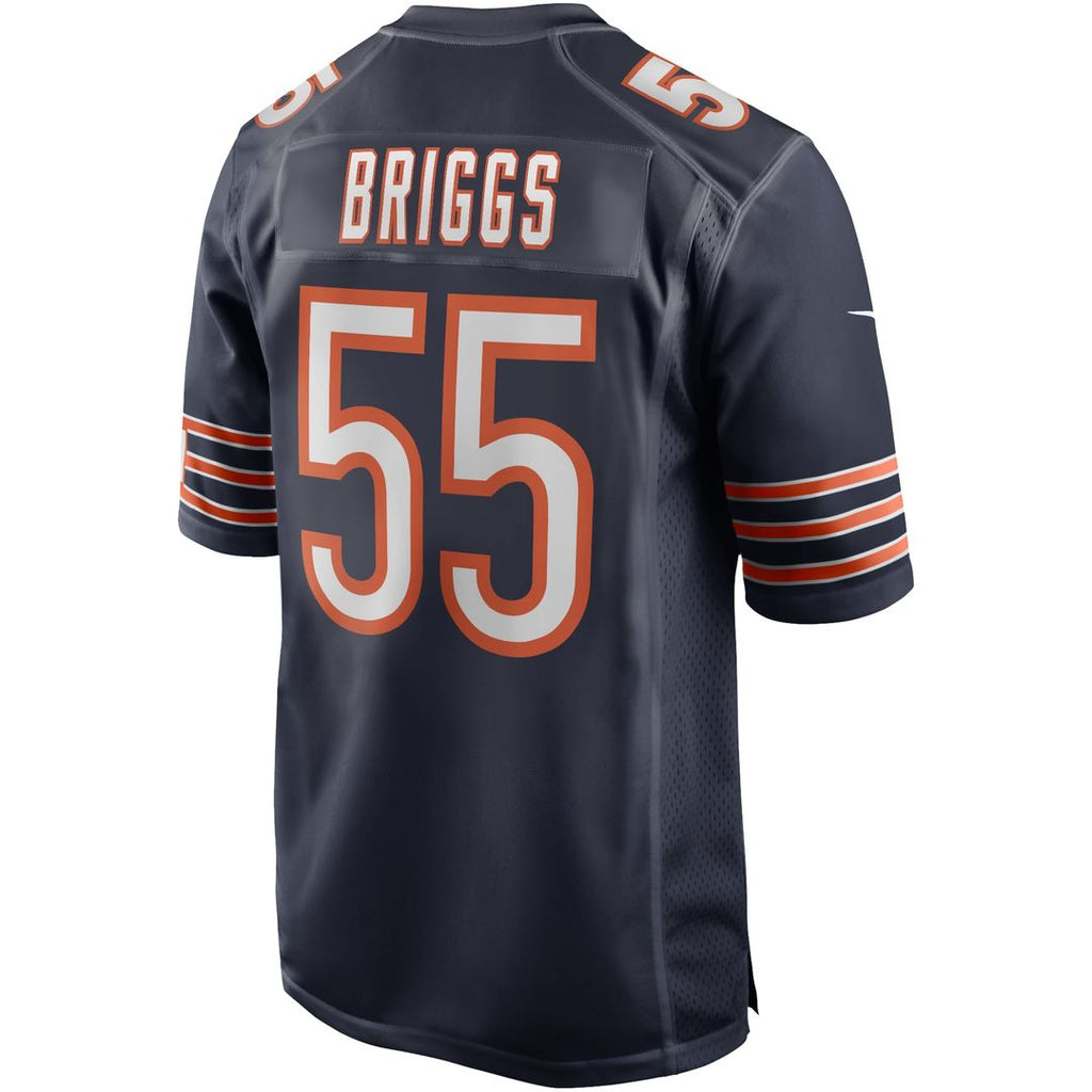 Men's Chicago Bears Lance Briggs Navy Game Retired Player Jersey