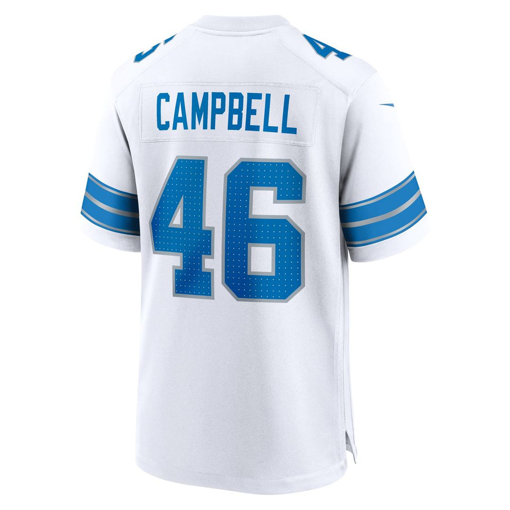 Men's Detroit Lions Jack Campbell Blue