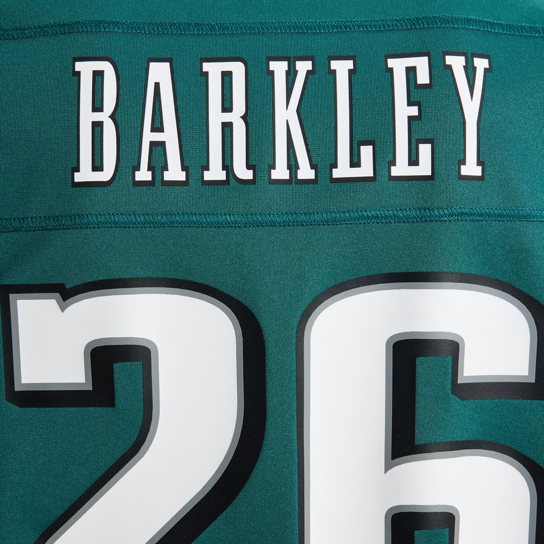Men's Philadelphia Eagles Saquon Barkley Black Alternate