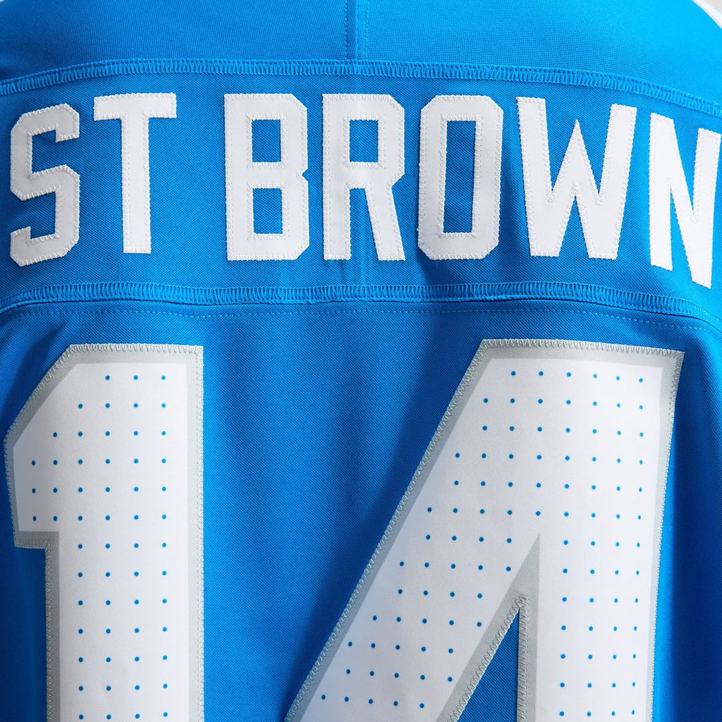 Men's Detroit Lions Amon-Ra St. Brown Black Alternate Vapor F.U.S.E. Stitched