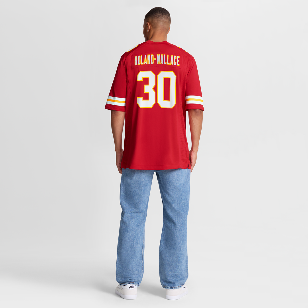 Men's Kansas City Chiefs Chris Roland-Wallace Red