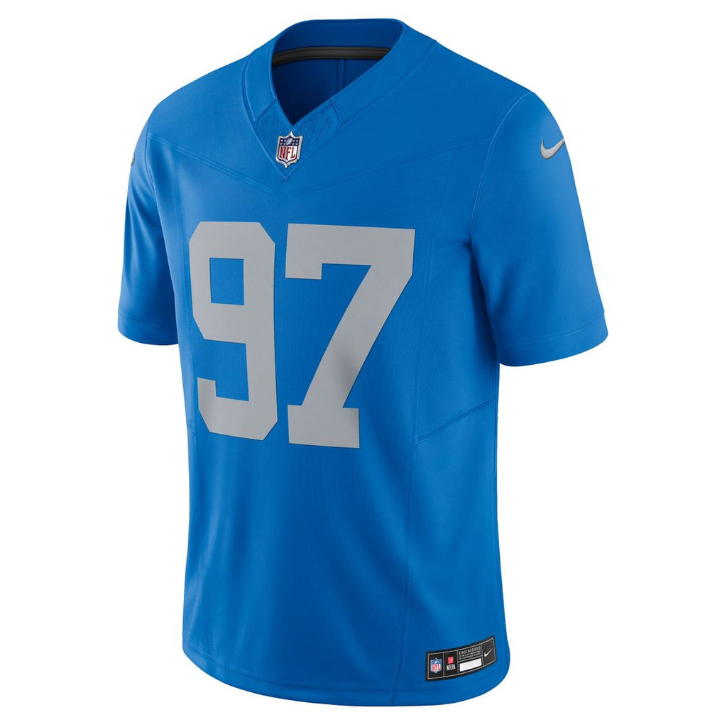 Men's Detroit Lions Aidan Hutchinson White Vapor F.U.S.E.