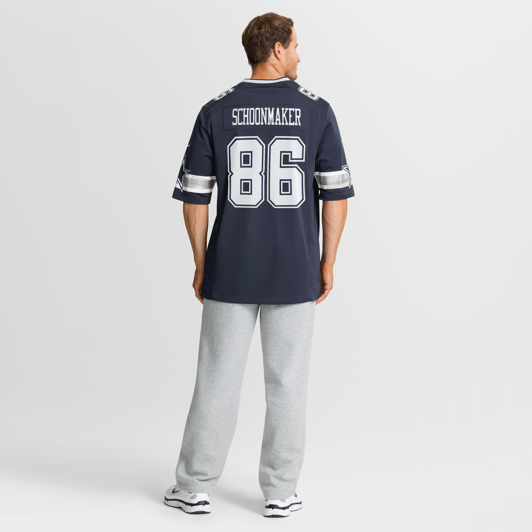 Men's Dallas Cowboys Luke Schoonmaker Navy Team