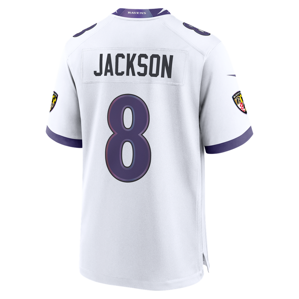 Men's Baltimore Ravens Lamar Jackson Purple Alternate