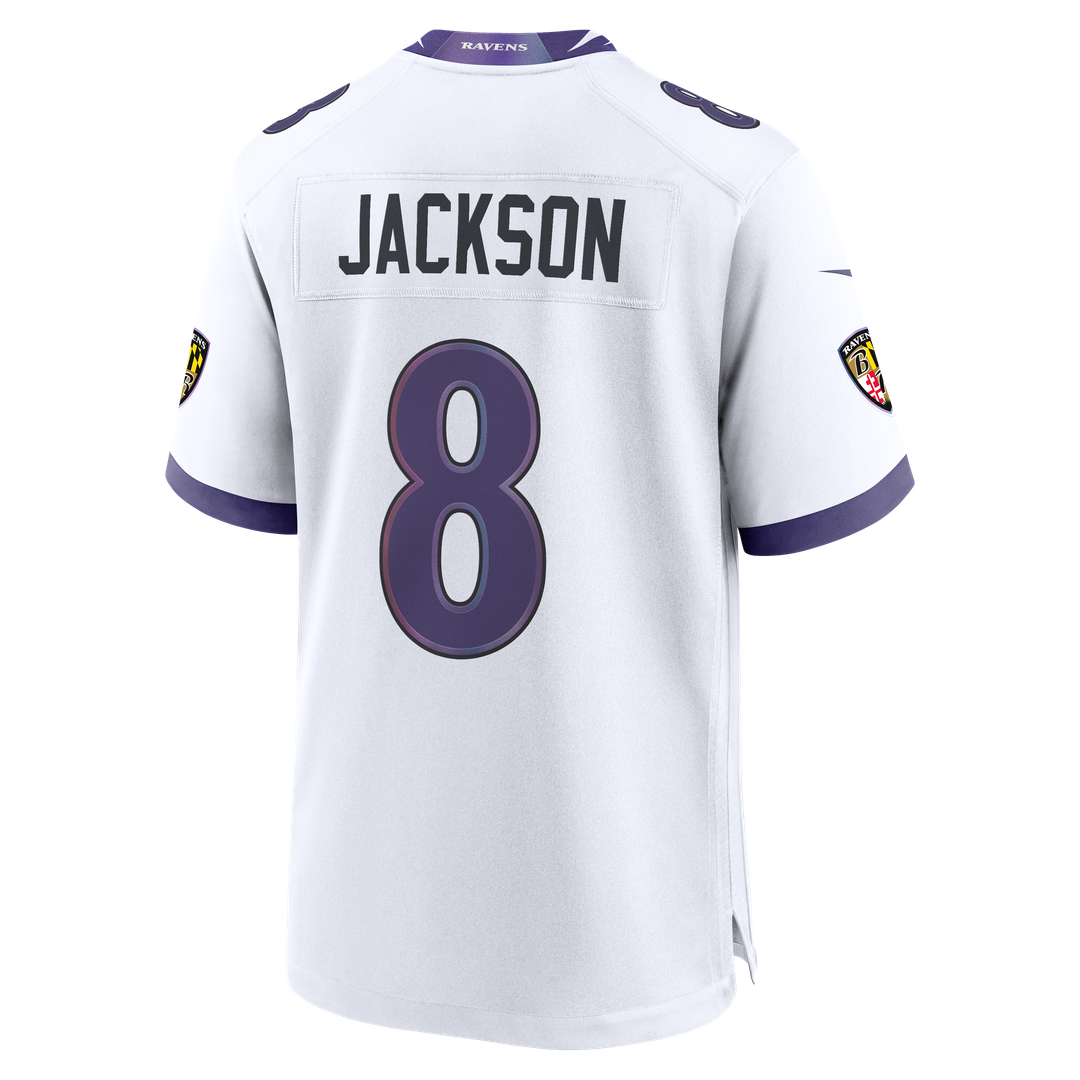 Men's Baltimore Ravens Lamar Jackson Purple Alternate