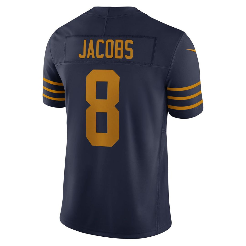 Men's Green Bay Packers Josh Jacobs Navy The 1923 Classic Vapor F.U.S.E.