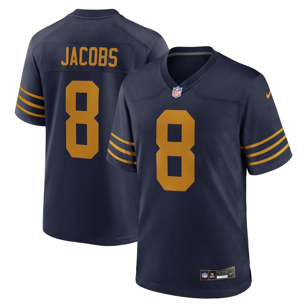 Men's Green Bay Packers Josh Jacobs Navy The 1923 Classic