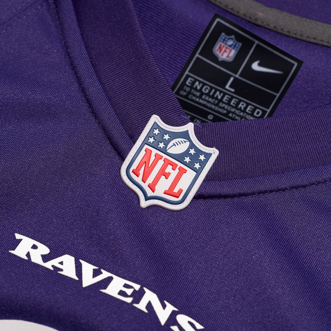 Men's Baltimore Ravens Number 1 Dad Purple